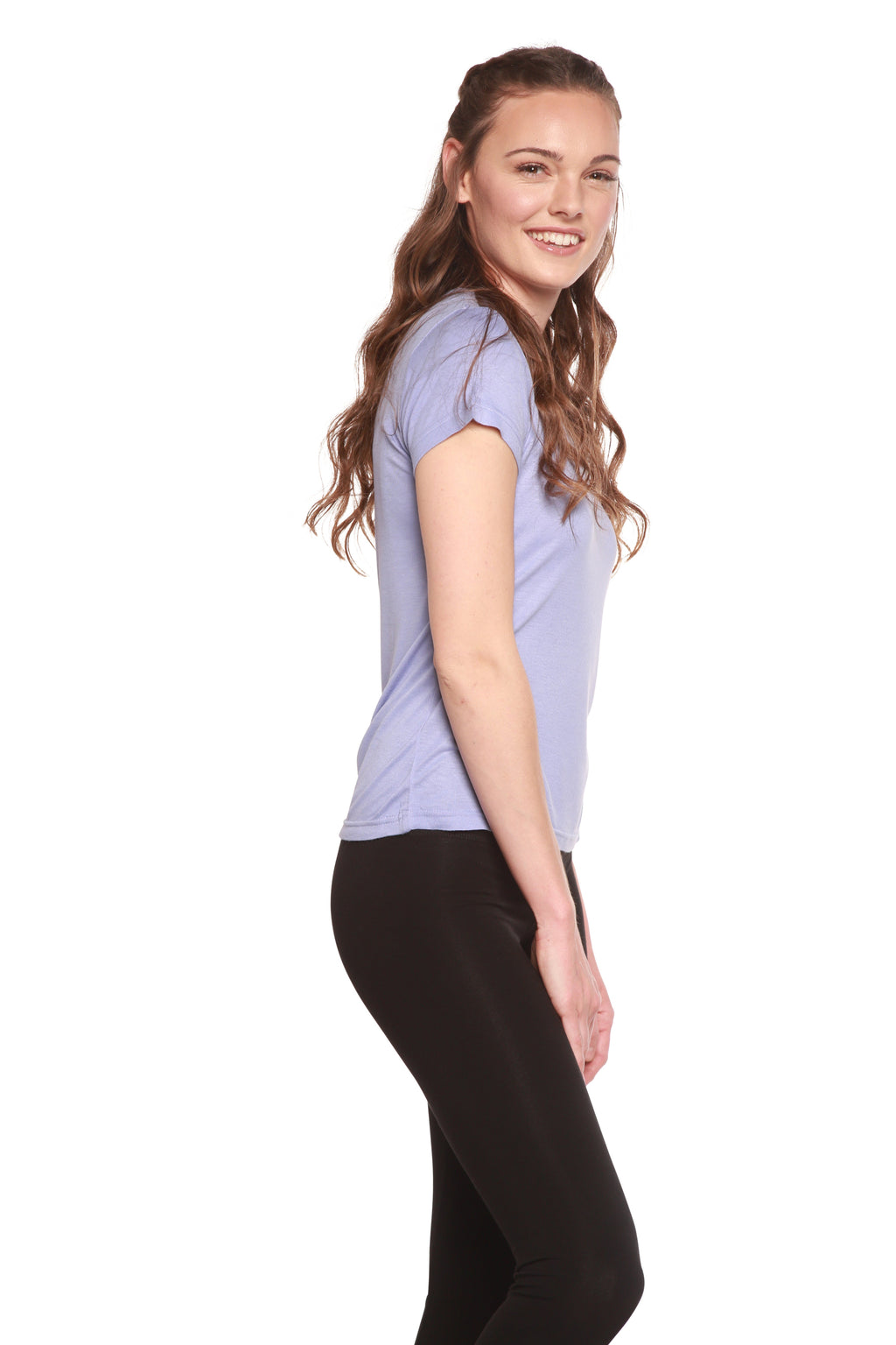 Women's 100% Bamboo Viscose Scoop Neck Short Sleeve T-Shirt
